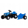 Rolly Toys Šliapací traktor New Holland TVT190 s vlečkou
