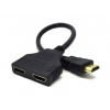 GEMBIRD Dat přepínač HDMI splitter, pasivní, kabel, 2 cesty DSP-2PH4-04