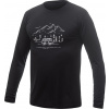 Pánské termo triko SENSOR Merino Active PT Van Life černá Velikost: M, Barva: černá