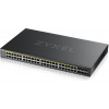 ZYXEL GS2220-50HP,48port Gb L2 Switch,1 GbE Uplink, PoE GS2220-50HP-EU0101F
