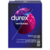 Kondomy s vroubky a stimulačním gelem Durex Intense (20 ks)