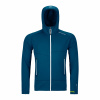 Ortovox pánska mikina Fleece Light Hoody M | farba: petrol blue, veľkosť: XXL