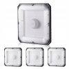 LED stropná lampa Sada 4KS 80W 8800LM 5000K Denné svetlo IP65
