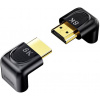 Unitek 8K HDMI 90 a 270 stupňový adaptér