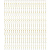 Reťaz MagicHome Vianoce Curtain, 160x LED teplá biela, 230V, 50 Hz, 8 funkcií, časovač, osvetlenie, L-1,5 + 2 m