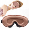 Maska na spanie - Béžová béžová béžová béžová béžová (Mask 3D očné pásmo pre spanie prémiové cestovanie)