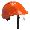 PORTWEST Portwest PW55 Bezpečnostná prilba Endurance Visor - Oranžová Oranžová,