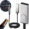 BLUETOOTH AUDIO PRIJÍMAČ, USB AUX ADAPTÉR DO AUTA