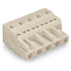 WAGO zásuvkové púzdro na kábel 721 Počet pólov 6 Raster (rozteč): 7.50 mm 721-206/026-000 50 ks; 721-206/026-000