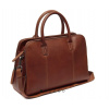 The Chesterfield Brand Dámská kožená kabelka do ruky i přes rameno Layton C48.1345 hnědá
