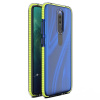 Transparentný kryt Spring Case 1mm žltý rám – Huawei Mate 20 Lite