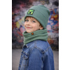 Iný Bavlnená čiapka s nákrčníkom 10101 olive Veľkosť: UNI