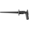Stäubli MICROGRIP-XB bezpečnostná krokosvorka zásuvkový konektor 2 mm CAT II 300 V červená; 65.9187-22
