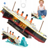 KOCKY TITANIC NÁMORNÁ LOĎ TYTANIK LED MODEL 1935ELE SÚPRAVA NA STAVANIE 2V1