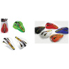 ACCEL SD02RD náhradné deflektory na chrániče rúk (handbar) enduro, farba červená (pre HGS 01, 02, 05, 06, 07) (sada 2 ks) - akci