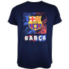 FC Barcelona Detské tričko FC Barcelona, BARCA, modré, bavlna Veľkosť: 13-14 r
