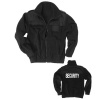 MIL-TEC bunda SECURITY fleece ČIERNA veľ.XL