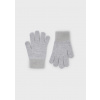 Strieborné rukavice pre dievčatá Mayoral Veľkosť: 4 roky / 104cm