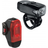 Súprava blikačiek Lezyne KTV Drive / KTV Drive+ Pair - Black/Black uni