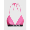 Dámska plavková podprsenka KW0KW02387 TOZ Pink - Calvin Klein L