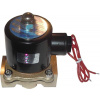 Elektromagnetický ventil 2W-200-20, 12VDC, mosazný, příruby G3/4”, NC