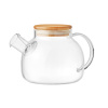 Čajová konvička zo skla, 850 ml , transparent Farba: transparent