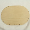 Preglejka, hrúbka 4 mm, ovál 24x17 cm s otvormi 22P2417V