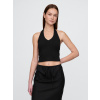 GAP Crop top Čierna XL Čierna Čierna