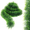 Reťaz na stromček zelená so svetlými koncovkami 5m Poľská výroba Goliat