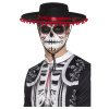 Sombrero klobúk čierno-červený 37cm