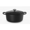 Le Creuset Signature - Pekáč kruhový s pokrievkou, objem 8,1 l, noir mat 21177300000430