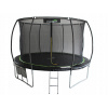 LEAN Sport Max 14ft trampolína čierna a zelená (LEAN Sport Max 14ft trampolína čierna a zelená)