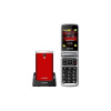 Aligator V710 Senior, Dual SIM, červeno-stříbrná nabíjecí stojánek AV710RS
