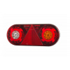 Svetlo zadné združené s trojuholníkovou odrazkou HOR 105, STELLA, LED 12/24 V, PRAVÉ (6-funkčné, okrúhly kábel 6x0,5 mm2, dĺžka 2 m )