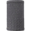 Buff Pleted a Polar Neckwarmer Elie Gray Wool (Buff pletená a polárna komínová vlna šedá)