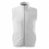Vesta fleece unisex Rimeck Next - biela, XL