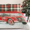 EUROFIRANY VIANOČNÉ RENFORCÉ OBLIEČKY XMAS 200X220 CM, 2 KS 70X80 CM VZOROVANÉ
