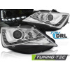 PREDNÉ SVETLÁ TRUE DRL CHROM pre SEAT SEAT IBIZA 6J 12-15