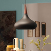 FRITZ HANSEN Orient P2 Kyvadlo čierna/ružová Ø 34cm - 34192308