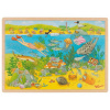 Goki Drevené puzzle Podvodný svet, 192 dielikov