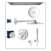 Grohe SmartControl - set - termostatická batéria