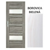 ImperioDoor set interiérové rámové dvere EVIA.6, 3DTopDekor Borovica Bielená +Zárubňa PED-EVIA6-BorBiel