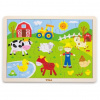 Viga Detské drevené puzzle Viga Farma