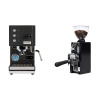 Profitec GO, black + Eureka Mignon Libra 65 All Purpose, CR black
