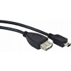 Gembird A-OTG-AFBM-002 USB AF/mini BM, OTG, 15cm