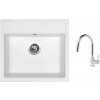 Set Sinks SOLO 560 Milk + batéria Sinks MIX 35 P chróm