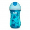 Hrnček Chicco Športový termo so slamkou 266 ml, modrý 14m+