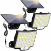 Záhradná fasádna lampa - SOLÁRNA LAMPA SO SNÍMAČOM POHYBU SÚMRAK IP65 (Solárna lampa so snímačom pohybu súmraku IP65)