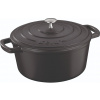 KELA Pekáč liatinový s pokrievkou Calida 26 cm čierna KL-12472