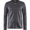 Pánské ultralehké běžecké triko CRAFT Pro Hypervent LS Wind šedé Velikost: XXL